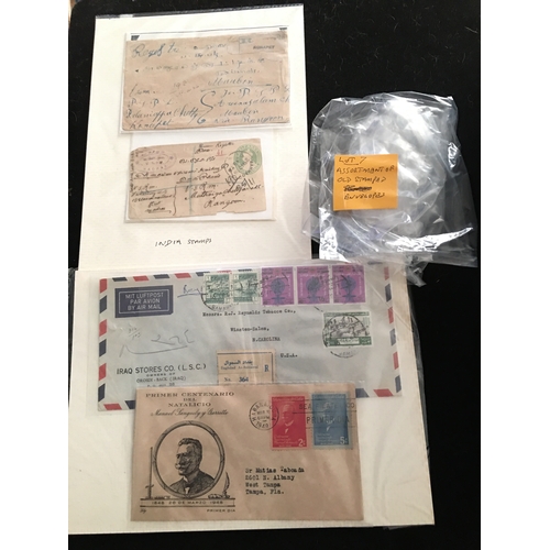 170 - ASSORTMENT OF OLD STAMPED ENVELOPES

L7