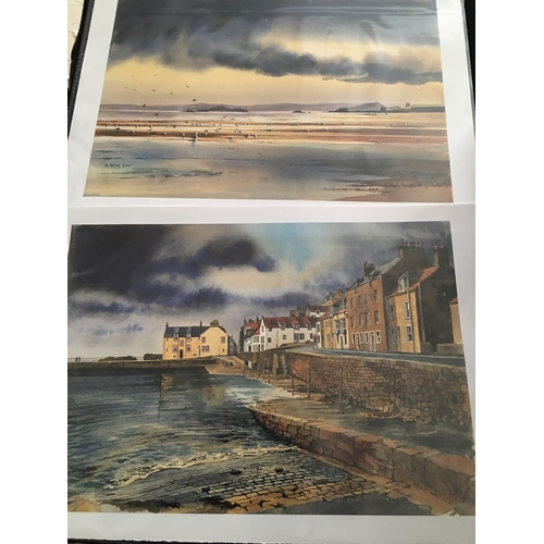 304 - TWO PRINTS OF EAST WEMYSS & KIRKCALDY BEACH BY A.MARCOL

L2