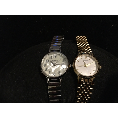 115 - TWO QUALITY WATCHES INCLUDING SEKONDA  BOTH WORKING