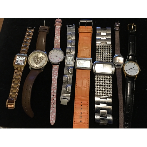 150J - COLLECTION OF EIGHT WATCHES