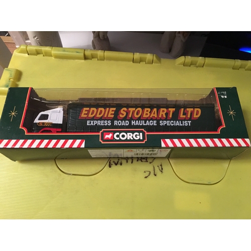 200A - BOXED EDDIE STOBBART CORGI TRUCK