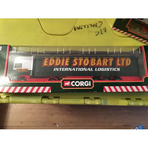 200C - BOXED EDDIE STOBBART CORGI TRUCK