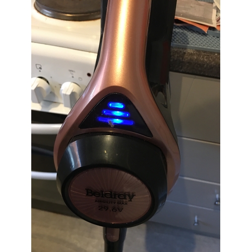 381 - FANTASTIC BELDRY AIRGILITY MAX 29.5V  CHARGEABLE HOOVER USED 3 TIMES