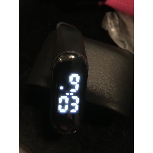 4 - NEW DIGITAL WATCH IN BLACK