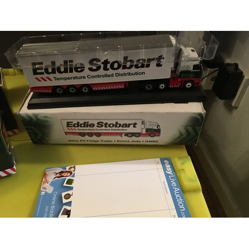 33 - EDDIE STOBART BOXED CORGI REFRIGERATED TRUCK