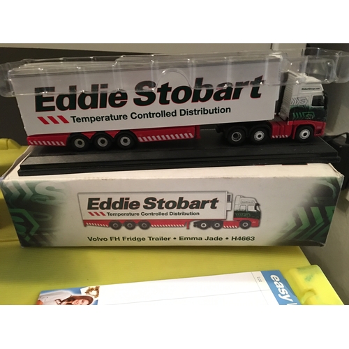 33 - EDDIE STOBART BOXED CORGI REFRIGERATED TRUCK