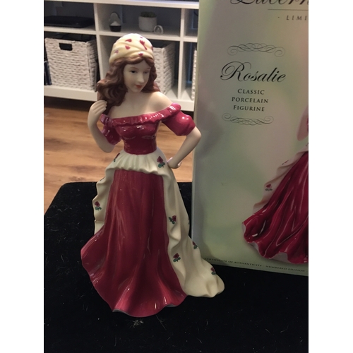 69 - LOVELY BOXED LUCERNE COLLECTION 'ROSALIE' FIGURINE