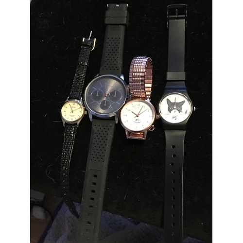 74 - COLLECTION OF FOUR WATCHES