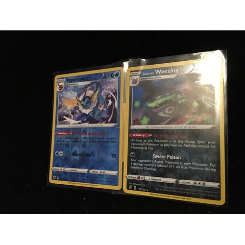 400O - GREAT COLLECTION OF TWO HOLOS POKEMON CARDS IN MINT CONDITION