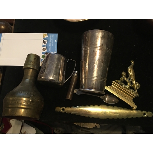 156 - VERY NICE SELECTION OF BRASS AND PLATE