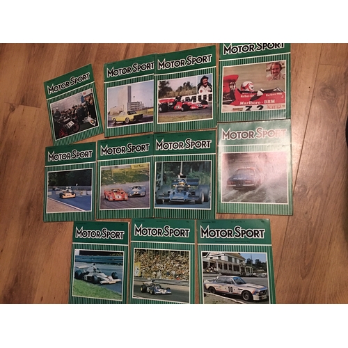 53 - GREAT COLLECTION OF RETRO 1970s MOTOR SPORT MAGAZINES