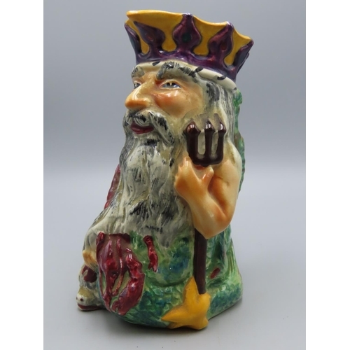 150V - LOVELY Shorter and Sons Father Neptune Character Jug (7