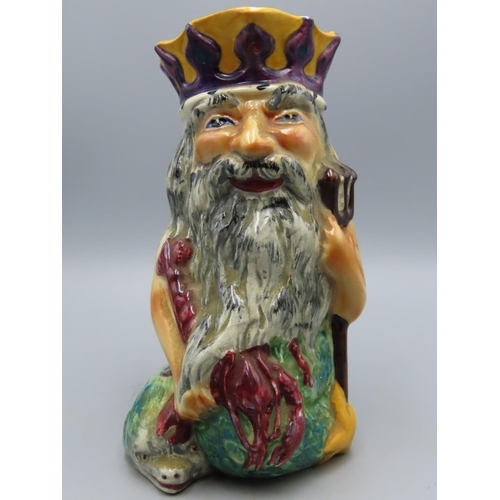 150V - LOVELY Shorter and Sons Father Neptune Character Jug (7