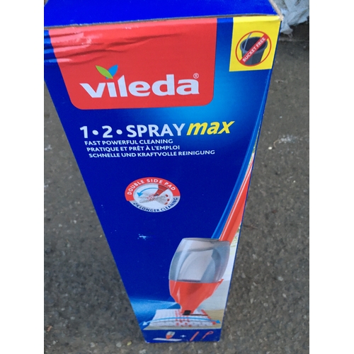 141 - NEW BOXED VILEDA 1-2 SPRAY MOP