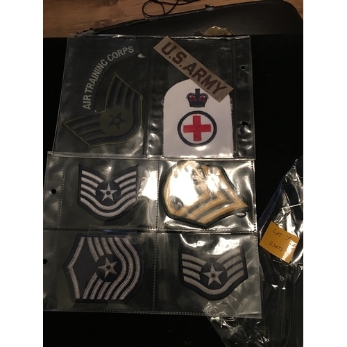 119 - TWO PACKS OF GREAT MILITARY BADGES