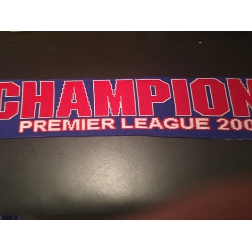 180 - GLASGOW RANGERS 2005 PREMIER LEAUGUE CHAMPIONS 2005 SCARF AS NEW NEVER USED