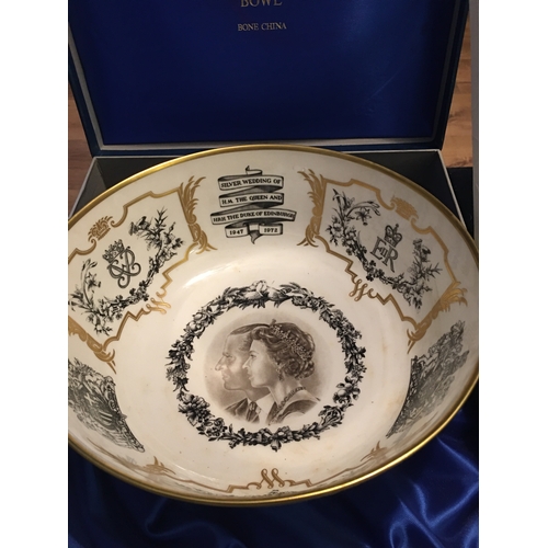 150S - STUNNING VERY RARE VERY LOW NUMBER OF NUMBER 5  OF 500 LTD EDITION BOXED ROYAL WORCESTER SILVER JUBI... 