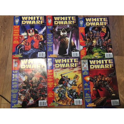 194 - Collection of SIX White Dwarf, Warhammer magazines to include Special Issue