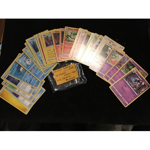 408 - SELECTION OF 30 POKEMON CARDS GUARDIANS RISING