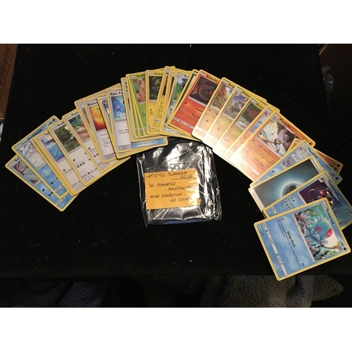 417 - SELECTION OF 30 POKEMON CARDS GUARDIANS RISING