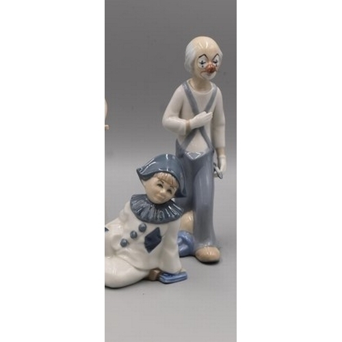 7 - TWO SPANISH CLOWN FIGURES