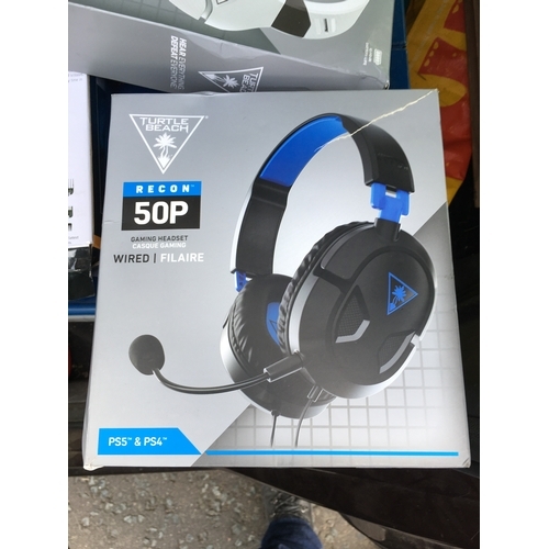 459 - BOXED TURTLE BEACH RECON 50P GAMING HEADSET FOR PS5  RRP £18.99