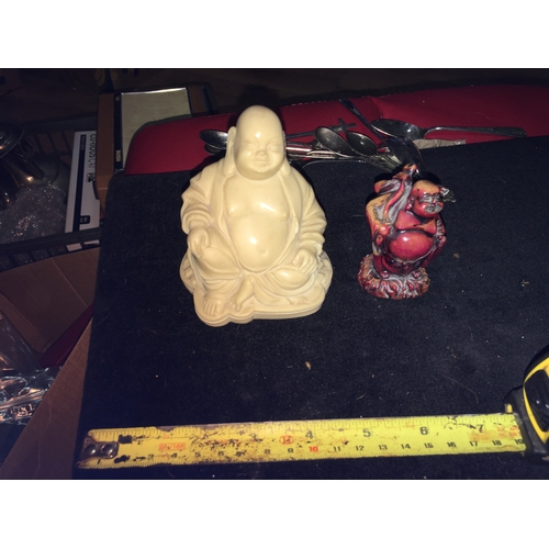 80 - FANTASTIC ORIENTAL BHUDHA AND ORIENTAL GOD FIGURE