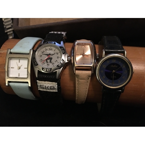 109 - FOUR WATCHES INCLUDING REFLEX ETC