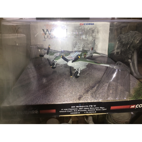 107 - BOXED CORGI WW11 LEGENDS MODEL AEROPLANE