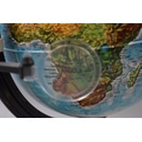 21 - Large Globe Lamp with Magnifier Fitted  46CM