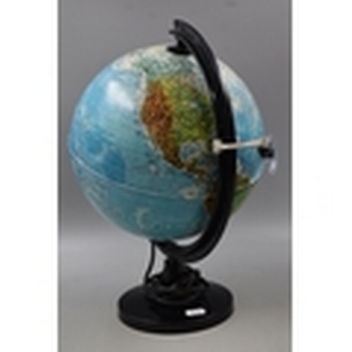 21 - Large Globe Lamp with Magnifier Fitted  46CM