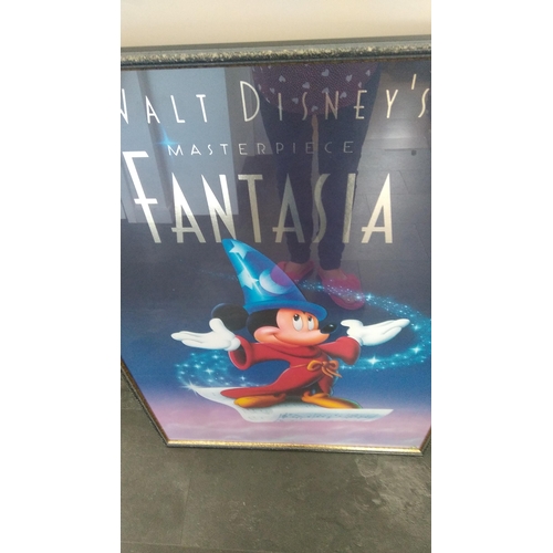 265 - LOVELY FRAMED WALT DISNEY FANTASIA PRINT