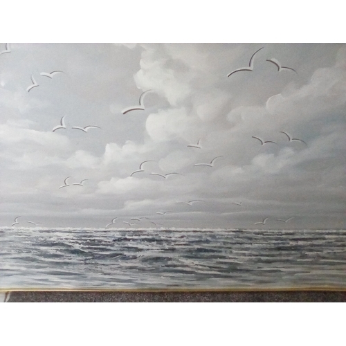 288 - LOVELY LARGE LEE REYNOLDS OIL PAINTING IN GREAT CONDITION (GRAB A BARGAIN HERE)