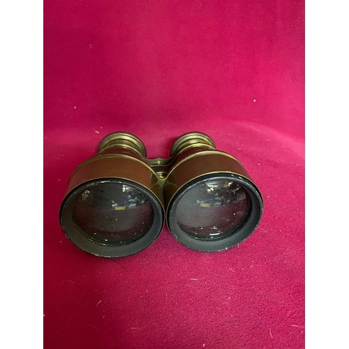 295 - FINE Pair of Brass Binoculars Pair of Brass Binoculars