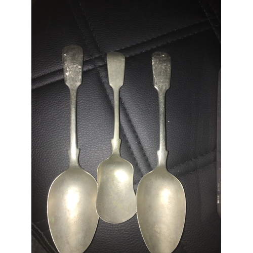 385 - THREE VERY COLLECTIBLE BENGAL SILVER SPOONS