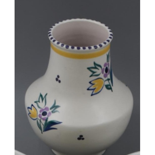 403 - LOVELY POOLE VASE 15CM