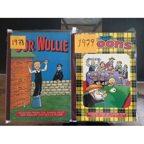 350 - OOR WULLIE 1978 & 1979 BROONS ANNUALS