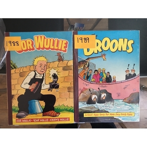 353 - OOR WULLIE 1988 & 1989 BROONS ANNUALS