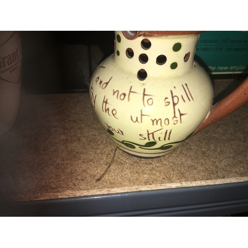 310 - VERY NICE Puzzle Jug With The Inscription 