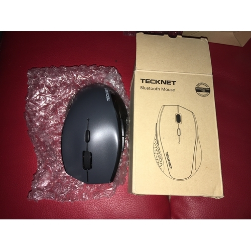 101 - NEW BOXED TECKNET Bluetooth Mouse NO RESERVE £1 START