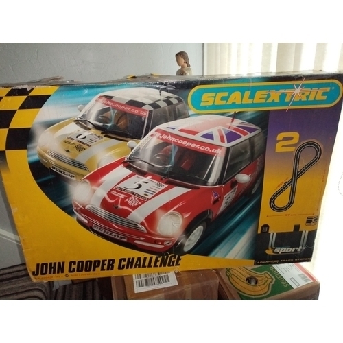 266 - RARE COLLECTABLE JOHN COOPER CHALLENGE SCALEXTRIC BOXED
complete  DON'T MISS A TRICK HERE CHECK ALL ... 