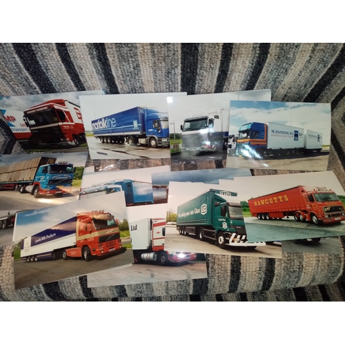 260 - SET OF 20 PICTURES OF LORRYS