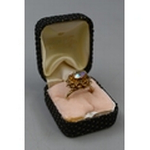 280I - Sarah Coventry Designer Ring (Size O) Complete with Presentation Box