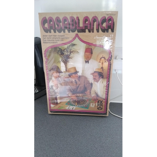 602 - STILL SEALED BOXED CASSABLANCA CARD GAME