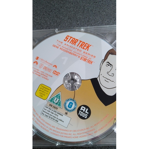 599 - Animated dvd series star trek 4 discs