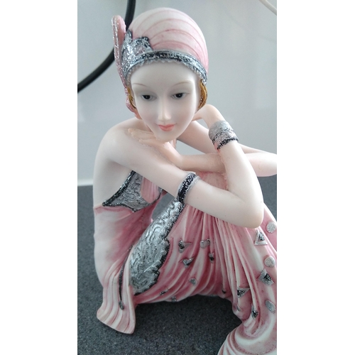 595 - LOVELY SHUDEHILL ART DECO STYLE FIGURINE