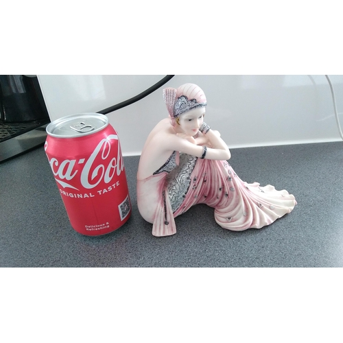 595 - LOVELY SHUDEHILL ART DECO STYLE FIGURINE