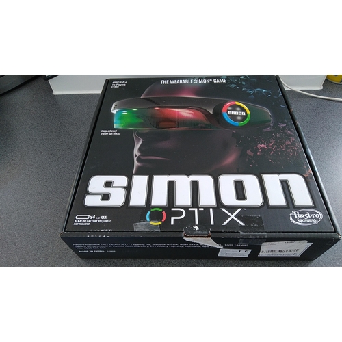 606 - BOXED SIMON OPTIX GAME WORKING ORDER