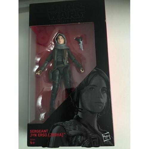 300N - BOXED STAR WARS FIGURE SERGENT JYN ERSO (JEDHA) NO22 2016