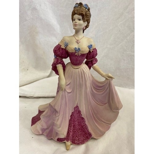 200D - LOVELY COALPORT 'AGE OF ELEGANCE' FIGURINE